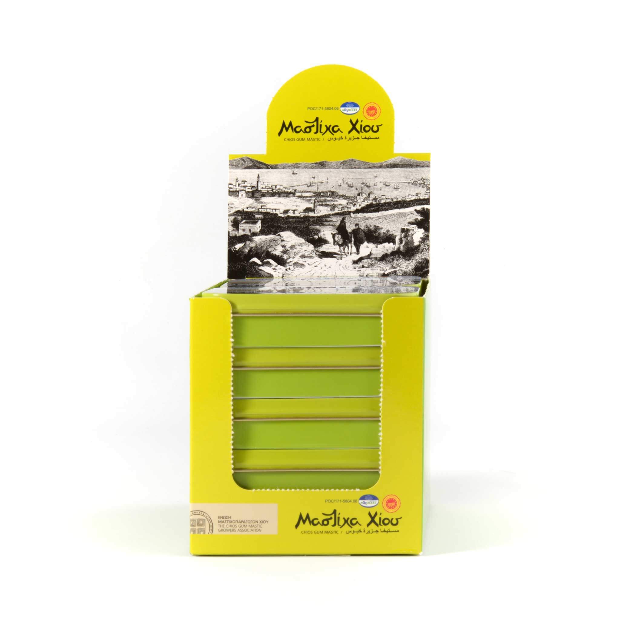 Mastichové slzy (krystaly)